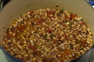 Picture of black-eyed peas